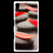Coque Personnalisée Sony Xpéria Z5 Galet et pétales
