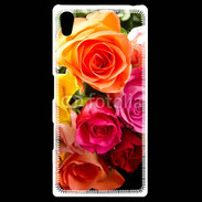 Coque Personnalisée Sony Xpéria Z5 Bouquet de roses multicouleurs