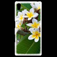 Coque Personnalisée Sony Xpéria Z5 Fleurs Frangipane 2