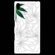 Coque Personnalisée Sony Xpéria Z5 Fond cannabis