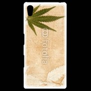 Coque Personnalisée Sony Xpéria Z5 Fond cannabis vintage