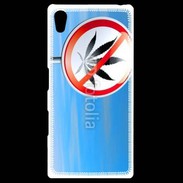 Coque Personnalisée Sony Xpéria Z5 Interdiction de cannabis 4