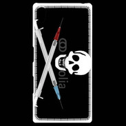 Coque Personnalisée Sony Xpéria Z5 Tête de mort drogue