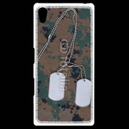 Coque Personnalisée Sony Xpéria Z5 plaque d'identité soldat américain
