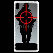 Coque Personnalisée Sony Xpéria Z5 Soldat dans la ligne de mire