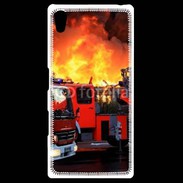 Coque Personnalisée Sony Xpéria Z5 Intervention des pompiers incendie