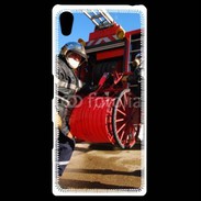Coque Personnalisée Sony Xpéria Z5 Pompiers Rangement matériel fin d'incendie
