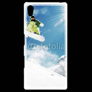 Coque Personnalisée Sony Xpéria Z5 Saut en Snowboard 2