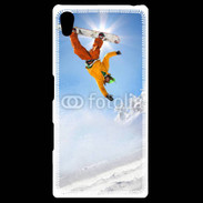 Coque Personnalisée Sony Xpéria Z5 Saut de snowboarder