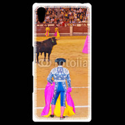 Coque Personnalisée Sony Xpéria Z5 Matador dans les arènes de Madrid