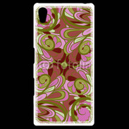 Coque Personnalisée Sony Xpéria Z5 Ensemble floral Vert et rose