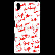 Coque Personnalisée Sony Xpéria Z5 Fashion mots