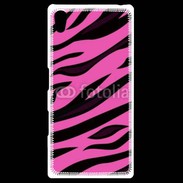 Coque Personnalisée Sony Xpéria Z5 Fashion zèbre rose