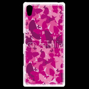 Coque Personnalisée Sony Xpéria Z5 Papillon rose