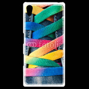 Coque Personnalisée Sony Xpéria Z5 Lacet de chaussure fashion