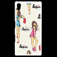 Coque Personnalisée Sony Xpéria Z5 Fashion girl 5