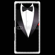 Coque Personnalisée Sony Xpéria Z5 Illustration smoking noir