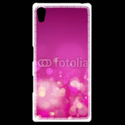 Coque Personnalisée Sony Xpéria Z5 fond rose or