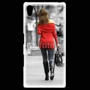 Coque Personnalisée Sony Xpéria Z5 Fashion lady 2