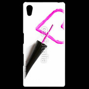 Coque Personnalisée Sony Xpéria Z5 Coeur avec vernis à ongle 50