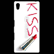 Coque Personnalisée Sony Xpéria Z5 Kiss avec rouge à lèvres