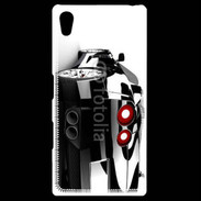 Coque Personnalisée Sony Xpéria Z5 Voiture de course noire