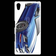 Coque Personnalisée Sony Xpéria Z5 Mustang bleue