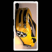 Coque Personnalisée Sony Xpéria Z5 Belle voiture jaune et noire