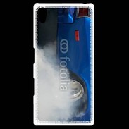 Coque Personnalisée Sony Xpéria Z5 Roue en feu dragster 7
