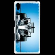 Coque Personnalisée Sony Xpéria Z5 Formule 1 sur fond bleu
