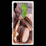 Coque Personnalisée Sony Xpéria Z5 Macaron chocolat 