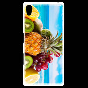 Coque Personnalisée Sony Xpéria Z5 Fruits frais sur la plage
