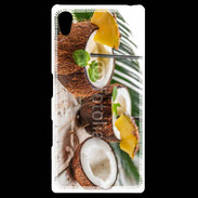 Coque Personnalisée Sony Xpéria Z5 Pinacolada dans une noix de coco