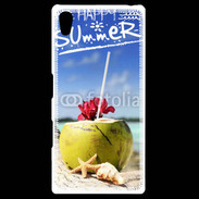 Coque Personnalisée Sony Xpéria Z5 Noix de coco sur la plage 5