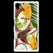 Coque Personnalisée Sony Xpéria Z5 Pinacolada dans une noix de coco 2