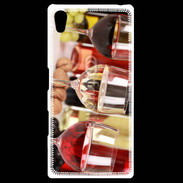 Coque Personnalisée Sony Xpéria Z5 Vin blanc rosé et rouge