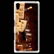 Coque Personnalisée Sony Xpéria Z5 Fromage, charcuterie et vin