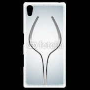 Coque Personnalisée Sony Xpéria Z5 Dessin verre à vin