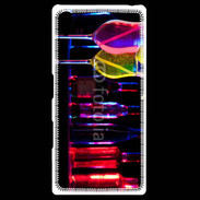 Coque Personnalisée Sony Xpéria Z5 Cocktails rose et jaune