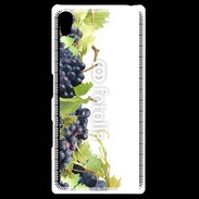 Coque Personnalisée Sony Xpéria Z5 Fond raisin