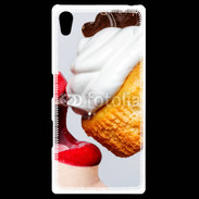 Coque Personnalisée Sony Xpéria Z5 Bouche gourmande