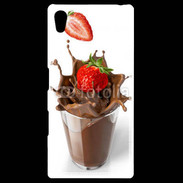 Coque Personnalisée Sony Xpéria Z5 Fraise et chocolat