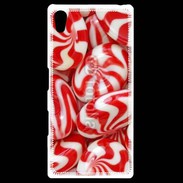 Coque Personnalisée Sony Xpéria Z5 Bonbons rouges et blancs