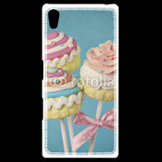 Coque Personnalisée Sony Xpéria Z5 Cupcake sucette
