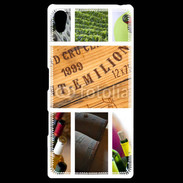 Coque Personnalisée Sony Xpéria Z5 Vin, oenologie, Bordeaux, dégustation 150