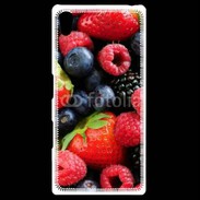 Coque Personnalisée Sony Xpéria Z5 fruits rouges