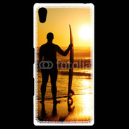 Coque Personnalisée Sony Xpéria Z5 Surfer couché de soleil