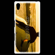 Coque Personnalisée Sony Xpéria Z5 Surfer à la tombée de la nuit