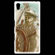 Coque Personnalisée Sony Xpéria Z5 Illustration capitaine de navire