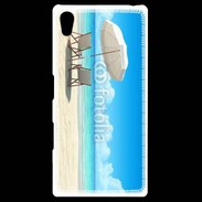 Coque Personnalisée Sony Xpéria Z5 Transats vue mer